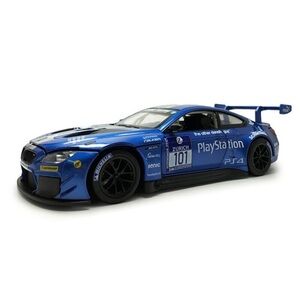 1:24 BMW M6 GT3 Racing Car Model Diecast Toy Cars Toys for Boys Kids Gifts Blue